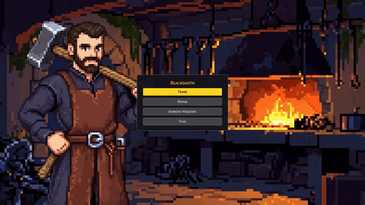 Blacksmith at the forge